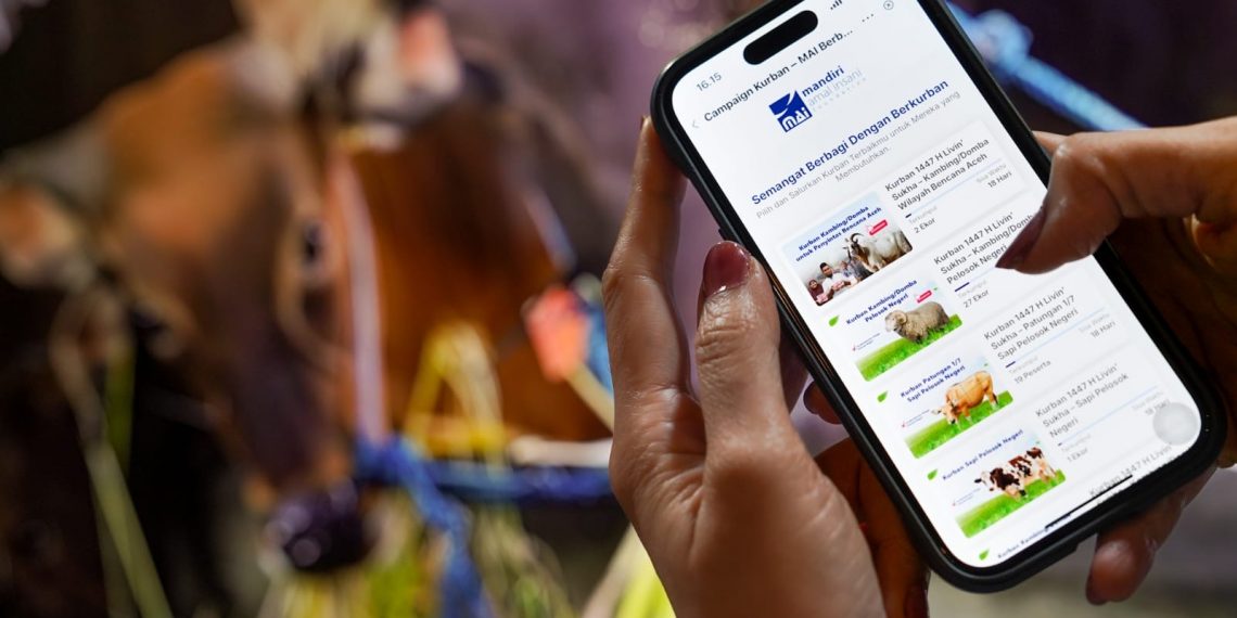 Livin’ by Mandiri Permudah Pembelian Hewan Kurban Lewat Fitur Sukha