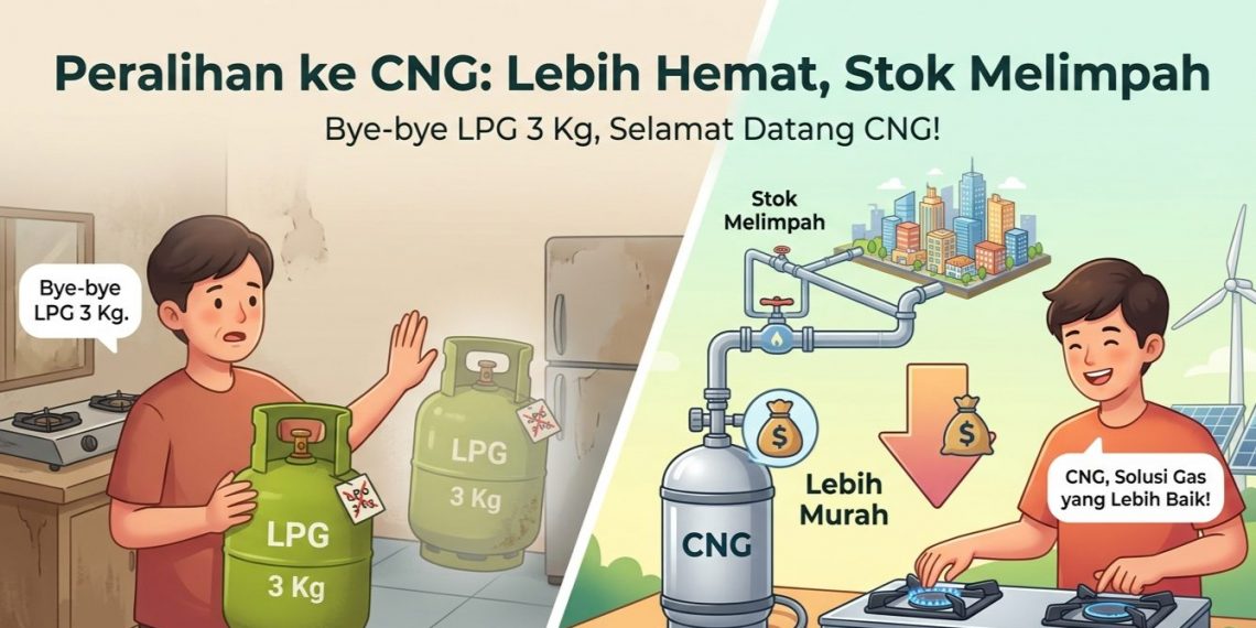 Bahlil Serius Mau Pensiunkan LPG 3 Kg, Gantinya CNG dan Diklaim Lebih Murah 30 Persen