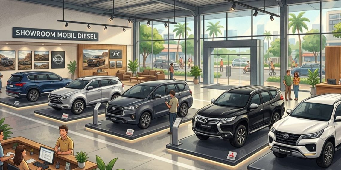 Efek Harga Solar Meroket, Showroom Mobil Bekas Kebanjiran Unit Diesel