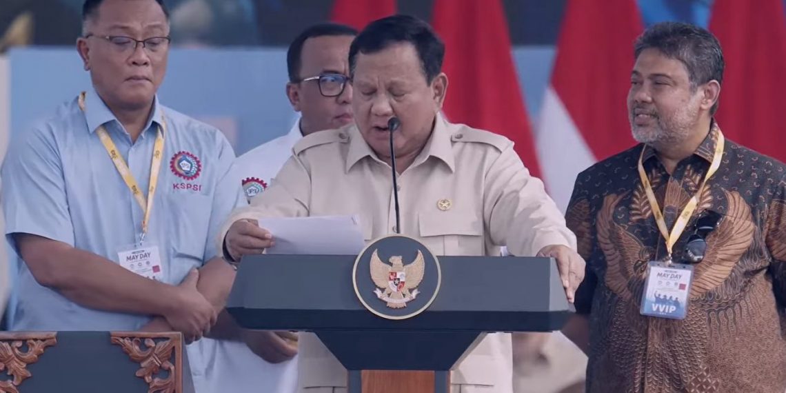 May Day 2026: Prabowo Umum Bangun Kota Buruh Lengkap dengan Sekolah, RS, dan Daycare