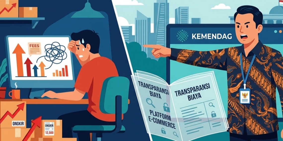 TikTok Shop dan Shopee Bebankan Ongkir ke Seller Mulai Mei 2026, Kemendag Angkat Bicara