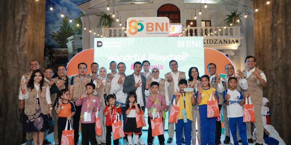 Sambut HUT ke-80, BNI Hadirkan Edukasi Keuangan Interaktif di KidZania