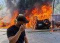 Kebakaran Hebat Terjadi di Sidon Usai Dugaan Serangan Israel