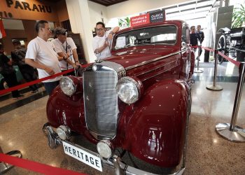 Pameran Kendaraan Klasik dan Retro Perdana di Lembang