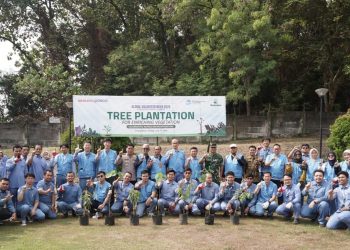Krakatau Posco Gandeng Perhutani Gelar Penanaman Pohon untuk Dukung Pengkayaan Tanaman di Gunung Pinang