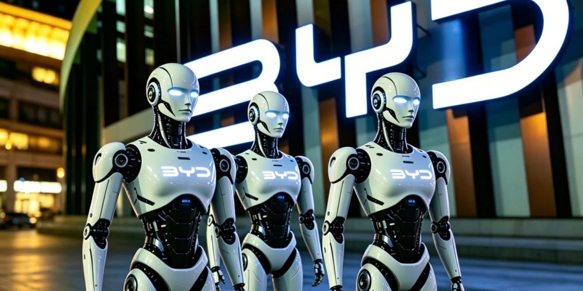Tak Hanya Mobil Listrik, BYD Kini Garap Robot Humanoid