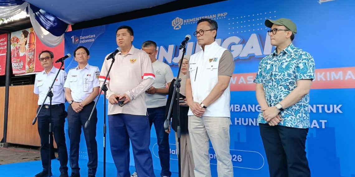 Menteri PKP Tekankan Penyaluran Huntara Warga Bantaran Rel Harus Sesuai Kriteria