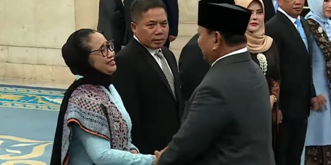 Prabowo Lantik Pimpinan Baru BGN, Nanik Sudaryati Menangis Saat Terima Ucapan Selamat