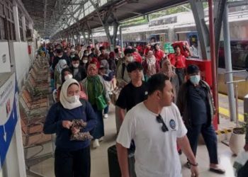 Arus Balik Long Weekend 2026, KAI Angkut Lebih dari 202 Ribu Penumpang dalam Sehari