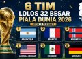 Enam Negara Lolos ke Babak 32 Besar Piala Dunia 2026, Persaingan Fase Grup Memanas
