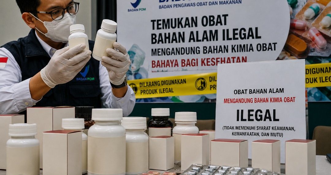 BPOM Bongkar 12 Produk Herbal Ilegal Berbahan Kimia Obat, Didominasi Produk Stamina Pria