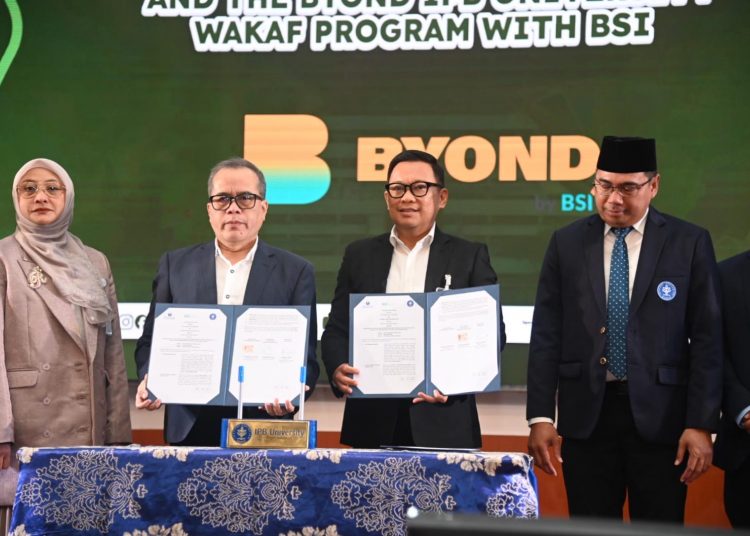 BSI dan IPB Perkuat Wakaf Produktif untuk Dukung Pendidikan Mahasiswa