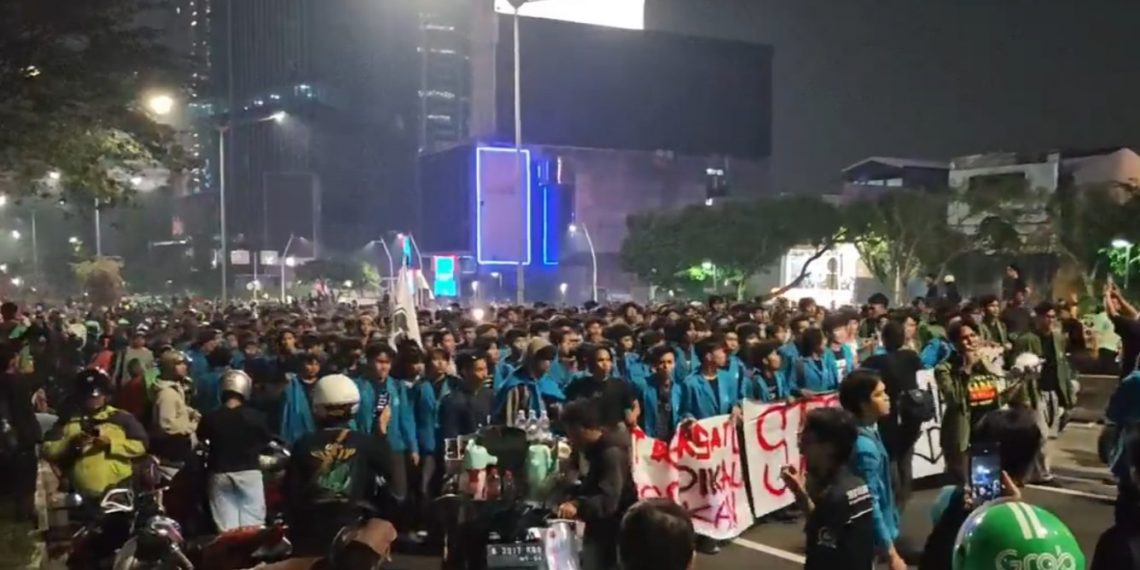 Demo Mahasiswa Bundaran HI Picu Heboh CCTV Mati, Pemprov DKI Langsung Bantah