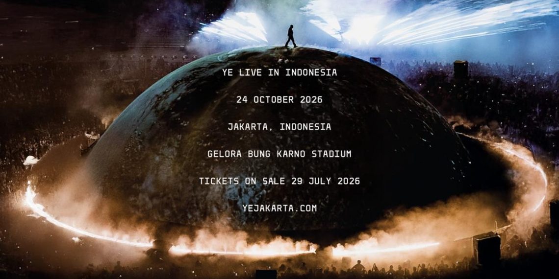 Raw Vision Umumkan YE Live in Jakarta 2026, Siap Guncang GBK
