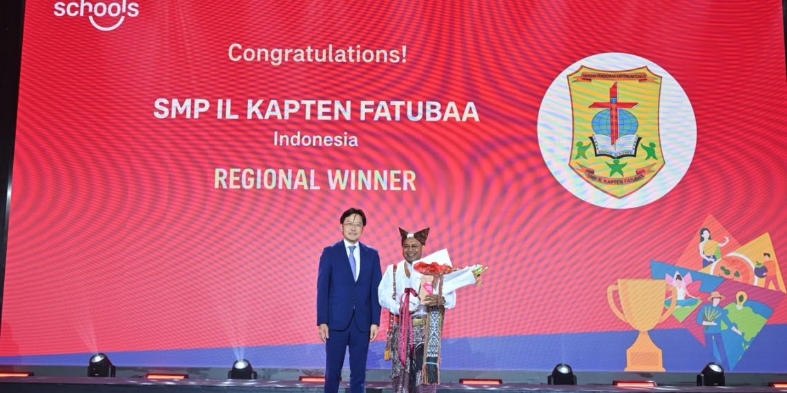 Banggakan Indonesia, SMP IL Kapten Fatubaa Raih Juara Regional AIA Healthiest Schools 2026