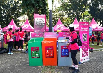 SMARTFREN Run 2026 Kelola 2,19 Ton Sampah Tanpa Kirim ke TPA
