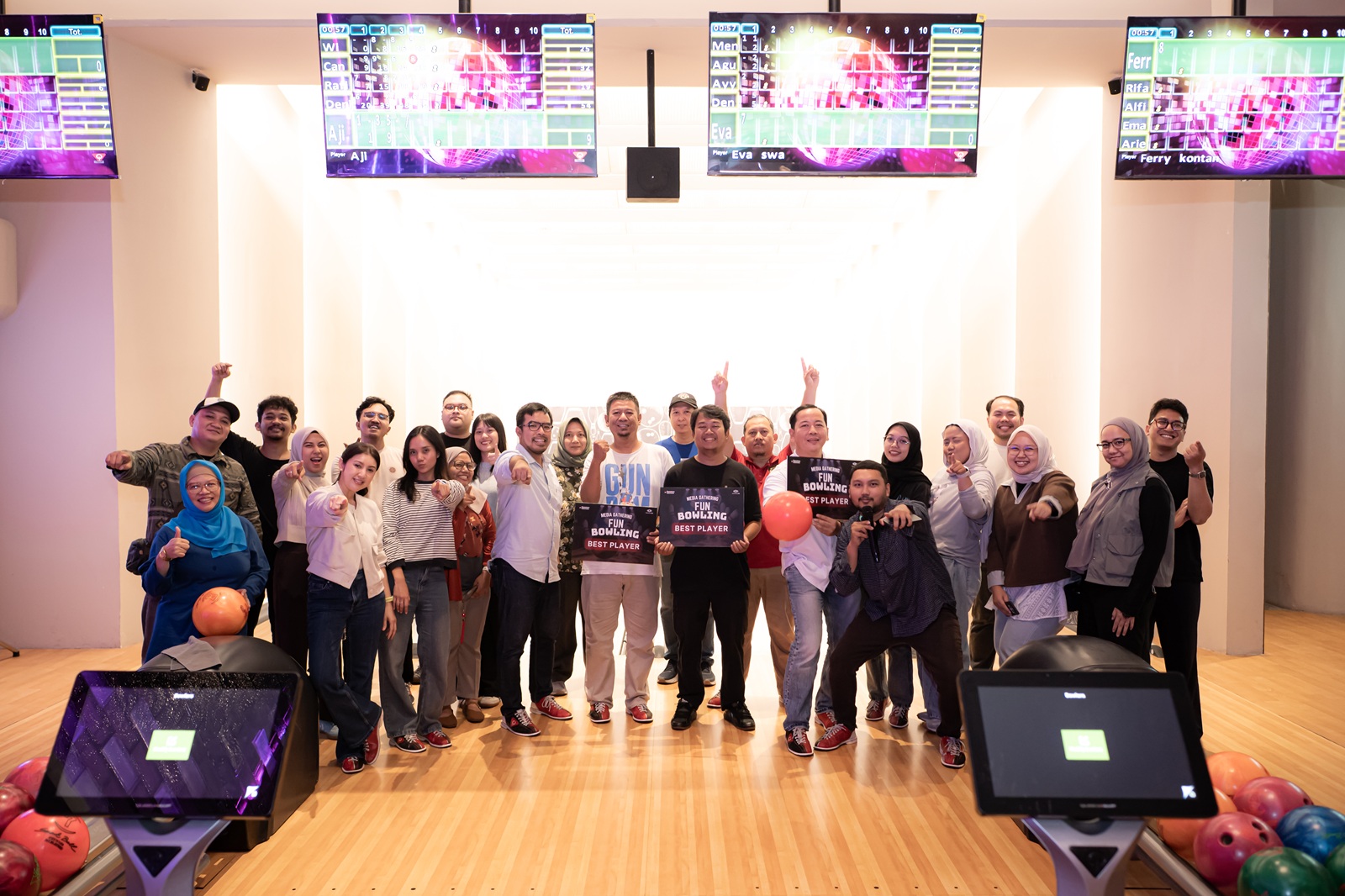Indonesia Re Perkuat Sinergi dengan Media Lewat Fun Bowling Gathering 2026