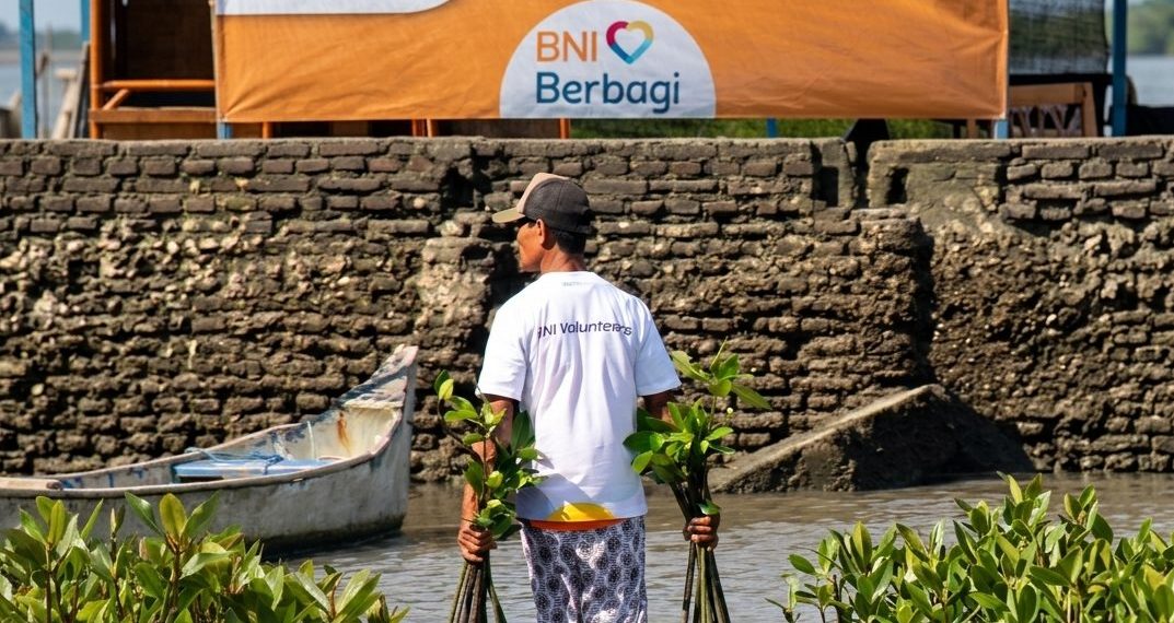 BNI Tanam 258.000 Bibit Mangrove untuk Jaga Lingkungan dan Buka Peluang Usaha