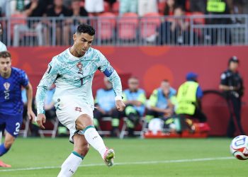 Dugaan Ronaldo Mengucap “Bismillah” Sebelum Cetak Gol Penalti Viral di Medsos