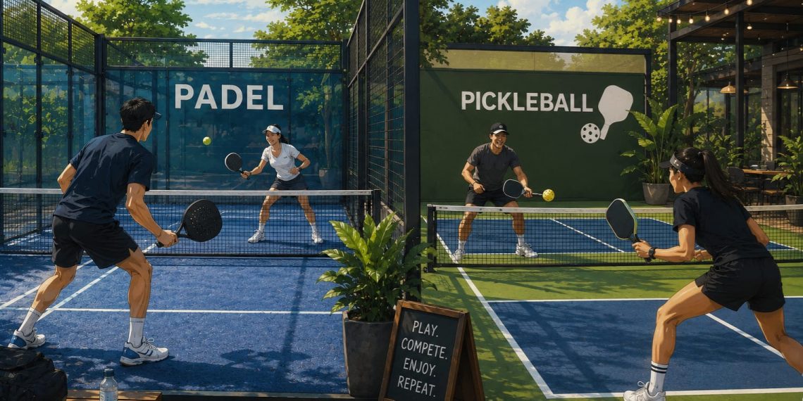 Padel atau Pickleball? Kenali Perbedaannya Sebelum Membeli Raket dan Perlengkapan