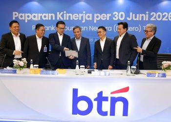 BTN Cetak Laba Bersih Semester I/2026 Melesat 40,8% YOY dan NPL Turun Jadi 2,99% YOY