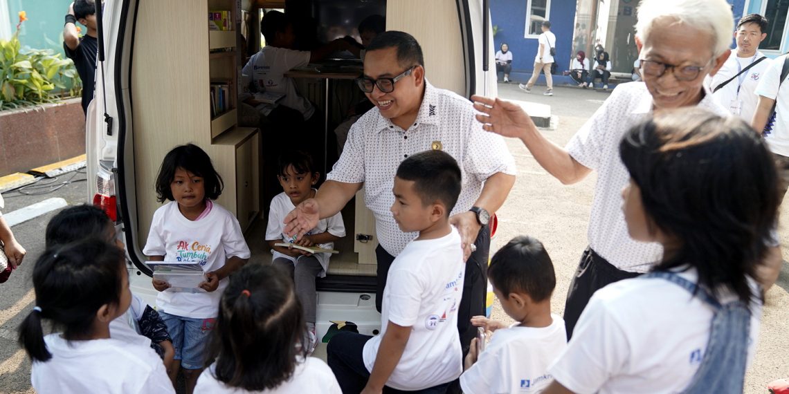 HUT ke-56, Jamkrindo Luncurkan Mobil PELITA untuk Jaga Kesehatan Mental Anak