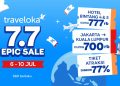Liburan Makin Hemat, Traveloka Hadirkan Promo 7.7 EPIC SALE