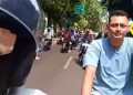 Video Pemotor Dipukul Pria Bermotor Sport di Jagakarsa Hebohkan Medsos