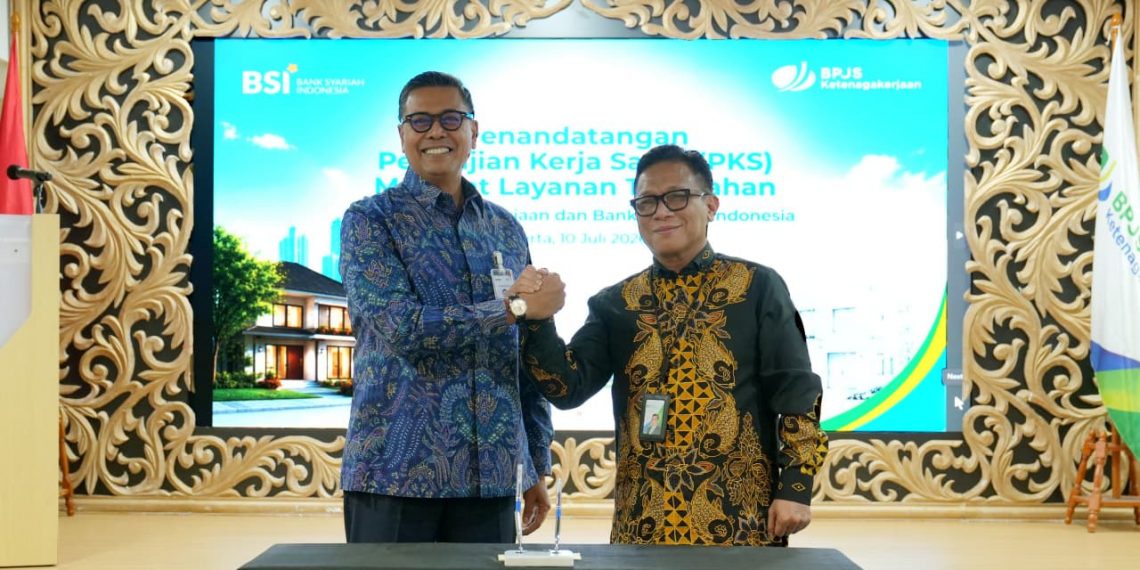 BSI Gandeng BPJS Ketenagakerjaan, Hadirkan KPR Syariah Tenor hingga 30 Tahun