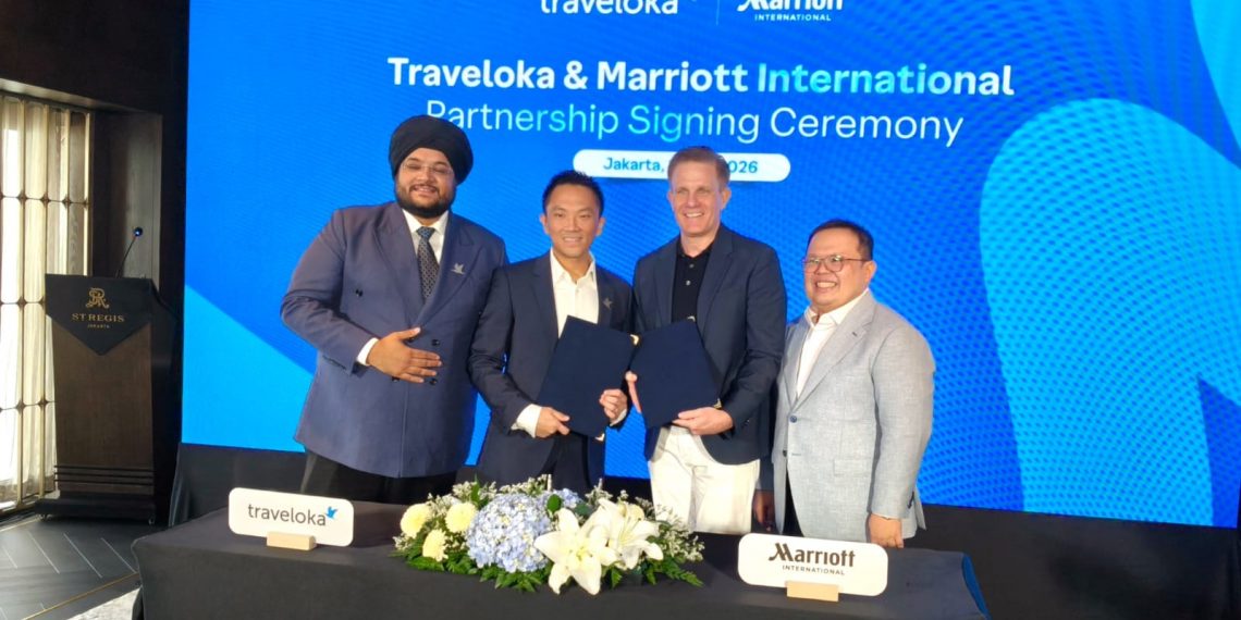 Traveloka dan Marriott International Jalin Kerja Sama Distribusi Jangka Panjang