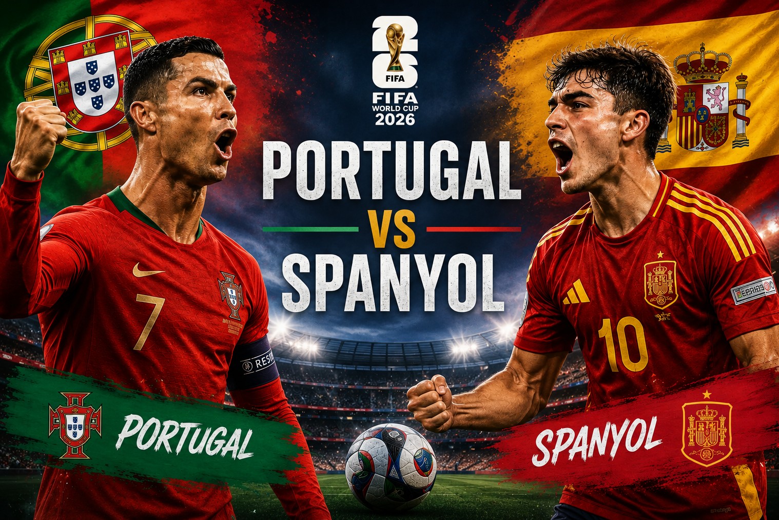 Cristiano Ronaldo Hadapi Spanyol, Mampukah Portugal Terus Melaju?