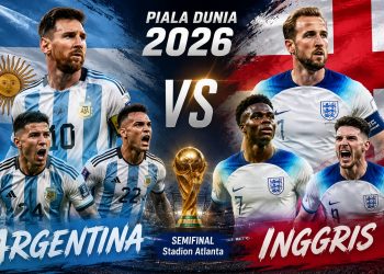Duel Sarat Gengsi! Inggris dan Argentina Berebut Tempat di Final Piala Dunia 2026