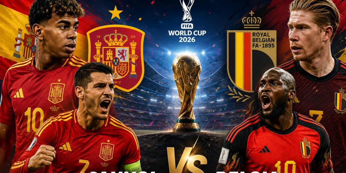 Laga Hidup Mati! Spanyol dan Belgia Berebut Tiket Semifinal Piala Dunia 2026