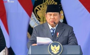 HUT Bhayangkara ke-80, Prabowo: Hukum Harus Tegak untuk Semua Tanpa Pengecualian