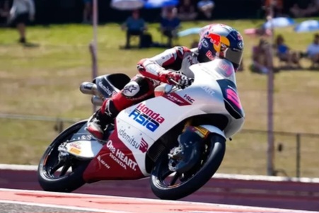 Veda Ega Cetak Waktu Terbaik, Pimpin Practice Moto3 Jerman 2026