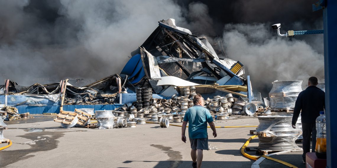 Drone Rusia Hantam Gudang Amunisi Ukraina, 37 Orang Tewas