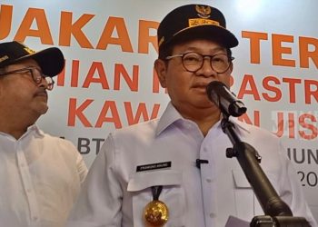 Pramono Anung Segera Tambah Peron KRL JIS, Penonton Bisa Parkir di Ancol