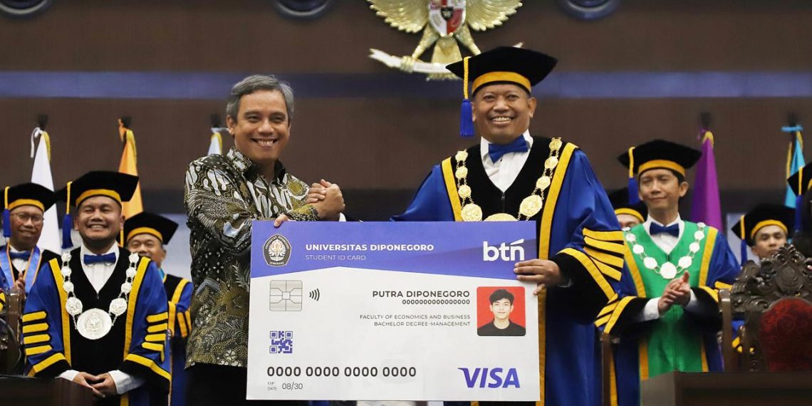Transformasi Digital Kampus, Bersama Danantara, BTN luncurkan KTM Co-Branding untuk 17.000 Mahasiswa Baru Universitas Diponegoro
