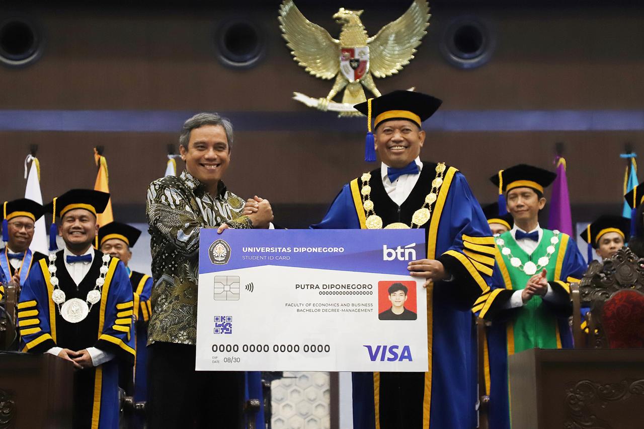 Transformasi Digital Kampus, Bersama Danantara, BTN luncurkan KTM Co-Branding untuk 17.000 Mahasiswa Baru Universitas Diponegoro