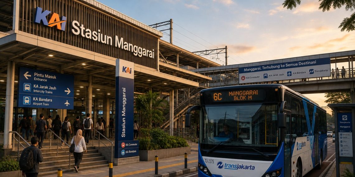 Manggarai Disiapkan Jadi Pusat Integrasi Transportasi, 162 Ribu Pergerakan per Hari