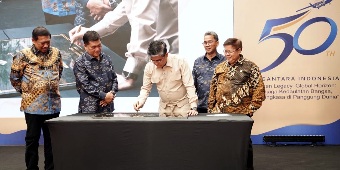 Peresmian Training Center PT Dirgantara Indonesia