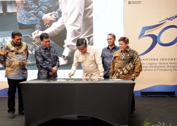 Peresmian Training Center PT Dirgantara Indonesia