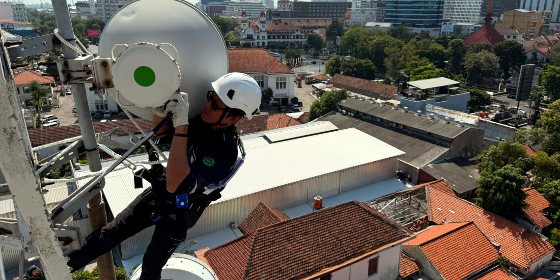XLSMART Genjot Optimalisasi BTS 5G di Semarang untuk Dukung Aktivitas Digital