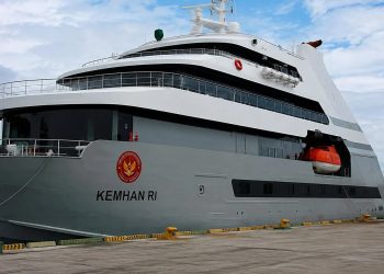 Kemenhan Buka Suara soal Kapal Haji Isam dan Logo Resmi di Lambungnya