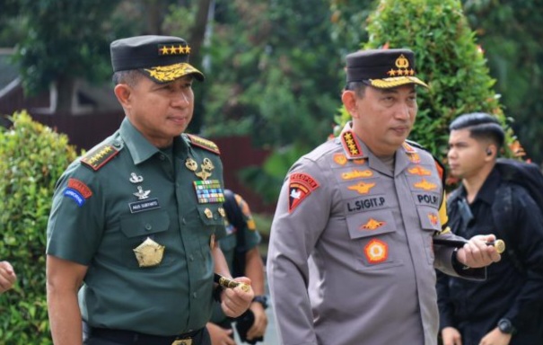 Amankan HUT RI ke-81, Panglima TNI dan Kapolri Koordinasi di DPR