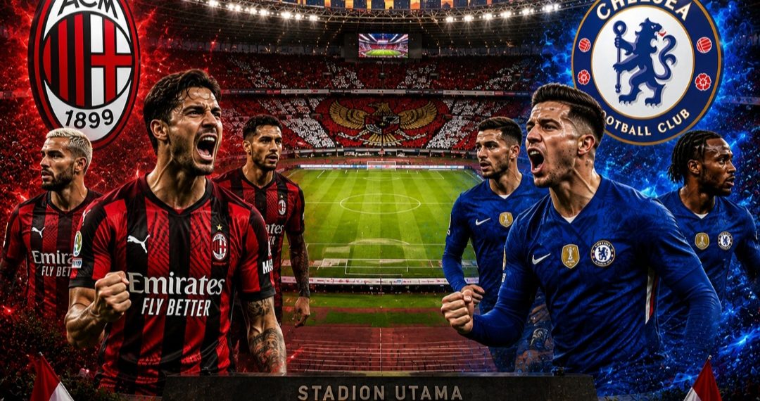 Laga Chelsea vs AC Milan di GBK Hari Ini, Cek Jam Kick-off dan TV