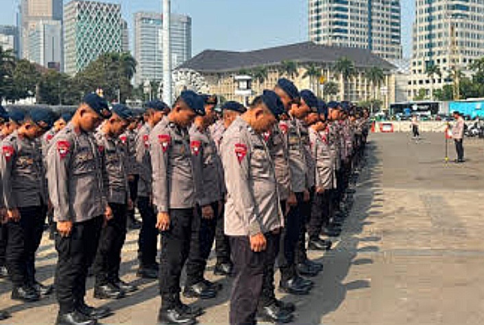 Antisipasi Demo Mahasiswa, Ribuan Personel Polda Metro Jaya Disiagakan
