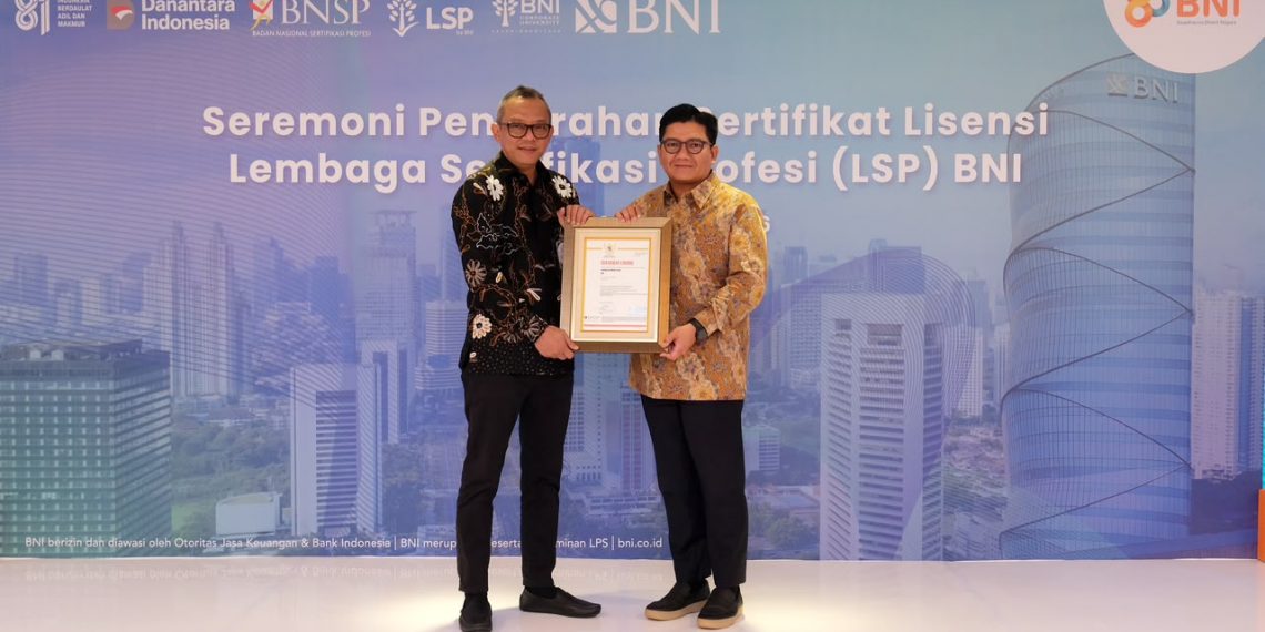 BNI Perkuat Kompetensi SDM melalui LSP Berlisensi BNSP dan Sertifikasi ISO