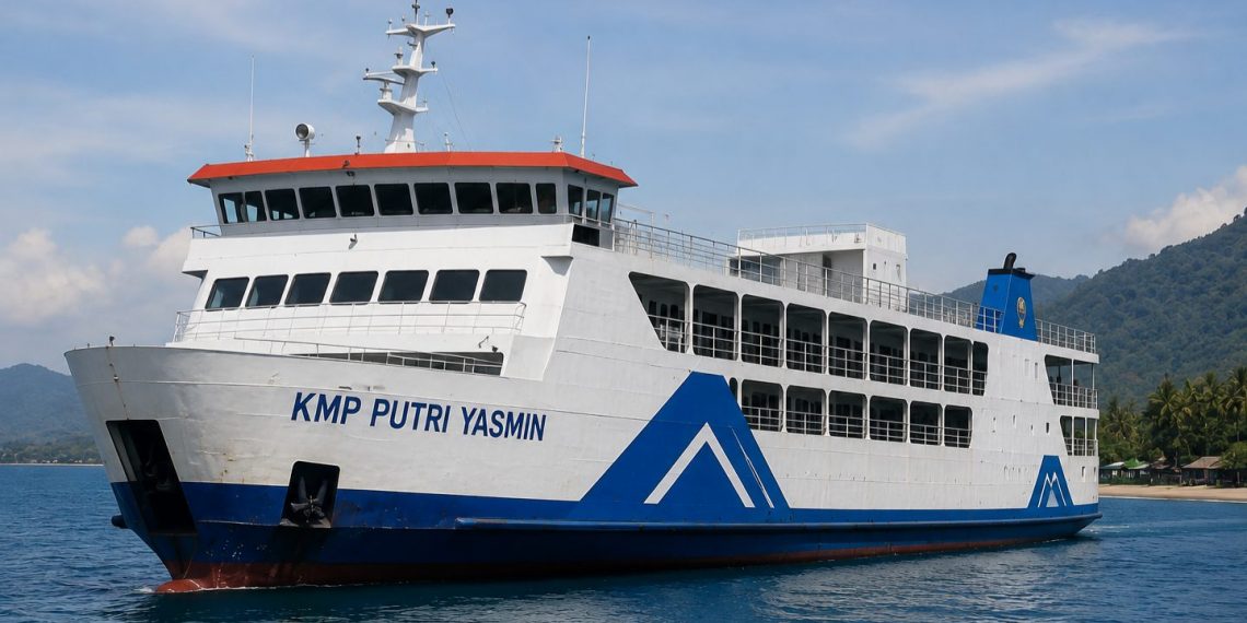 KMP Putri Yasmin Terbakar di Perairan Sekotong, Tim SAR Dikerahkan