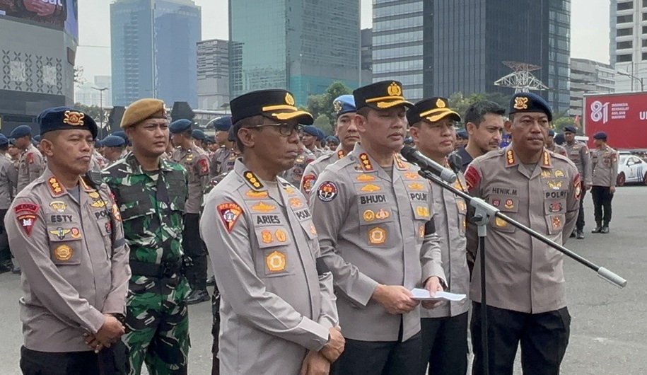 Jelang Unjuk Rasa Jakarta, Polisi Amankan 21 Orang dan Sita Molotov